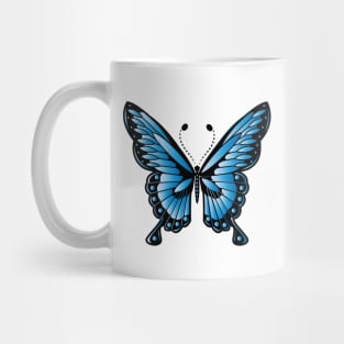 Blue Butterfly Mug